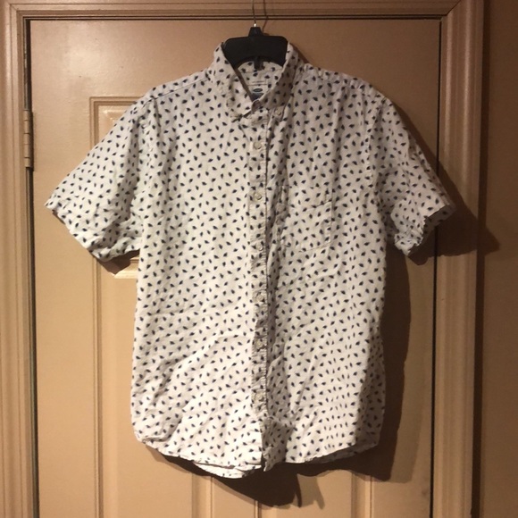 Old navy white button down - Picture 2 of 2